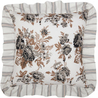 Annie Portabella Floral Ruffled Pillow 18x18 VHC Brands - The Fox Decor