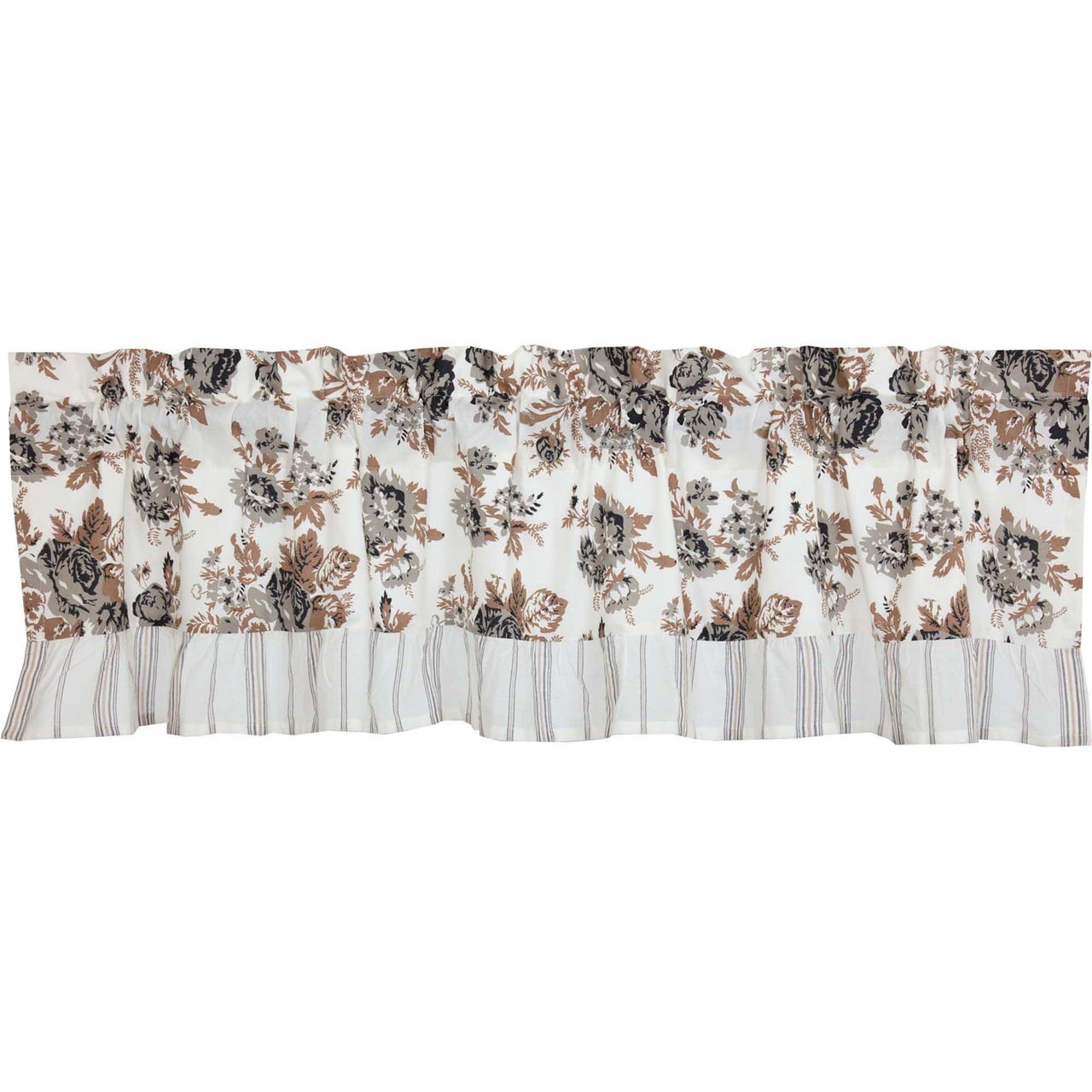 Annie Portabella Floral Ruffled Valance 16x60 VHC Brands - The Fox Decor