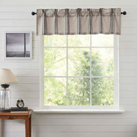 Grain Sack Charcoal Valance 16x60 VHC Brands - The Fox Decor