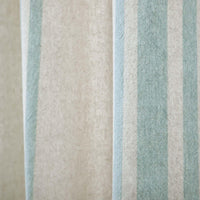 Grain Sack Aqua Panel Set of 2 84x40 VHC Brands - The Fox Decor