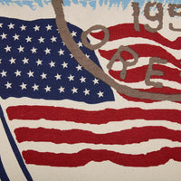 Flag Stamp Pillow 14x22 VHC Brands - The Fox Decor