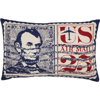 Abraham Lincoln Pillow14x22 VHC Brands - The Fox Decor