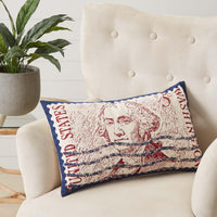 George Washington Pillow 14x22 VHC Brands - The Fox Decor