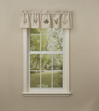 Dragonfly Embroiderd Lined Valance 60'' x 14'' Park Designs - The Fox Decor