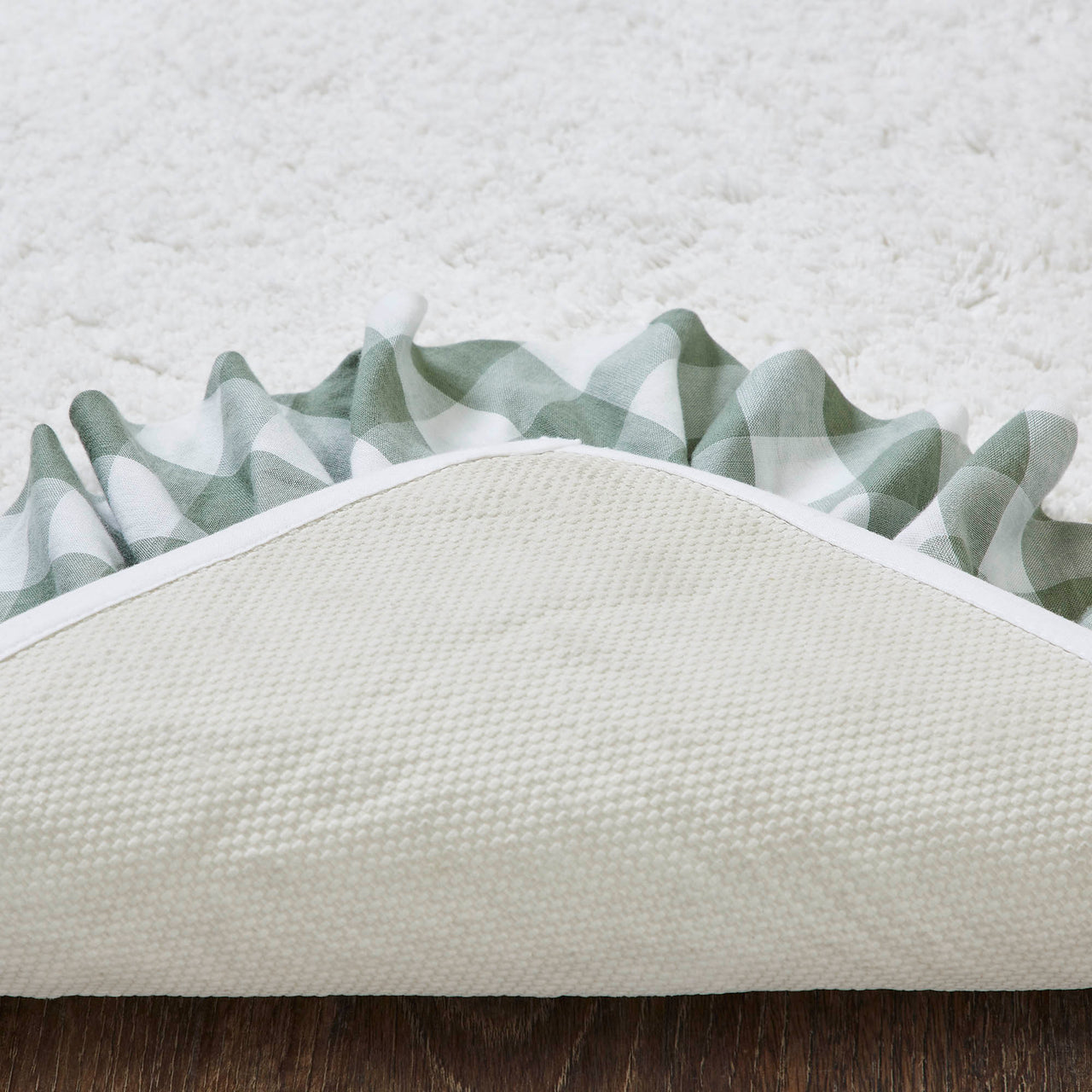 Annie Buffalo Green Check Bathmat 27" x 48" VHC Brands - The Fox Decor