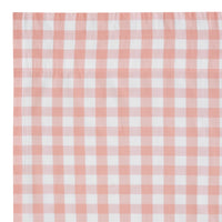 Annie Buffalo Coral Check Valance Curtain 16