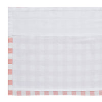 Annie Buffalo Coral Check Valance Curtain 16