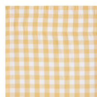 Annie Buffalo Yellow Check Door Panel Curtain 72
