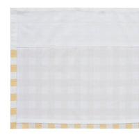 Annie Buffalo Yellow Check Valance Curtain 16