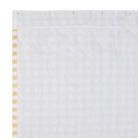 Annie Buffalo Yellow Check Ruffled Shower Curtain 72x72 VHC Brands - The Fox Decor