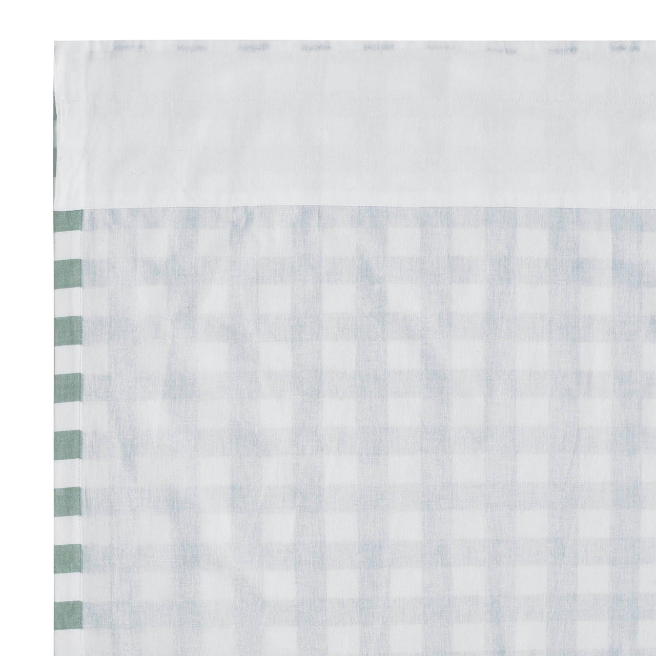 Annie Buffalo Green Check Swag Curtain Set of 2 36x36x16 VHC Brands - The Fox Decor