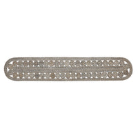 Celeste Blended Pebble Indoor/Outdoor Oval Braided Table Runner 12