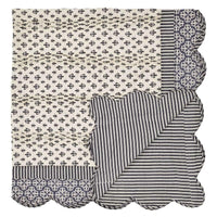 Elysee King Quilt 105Wx95L VHC Brands - The Fox Decor