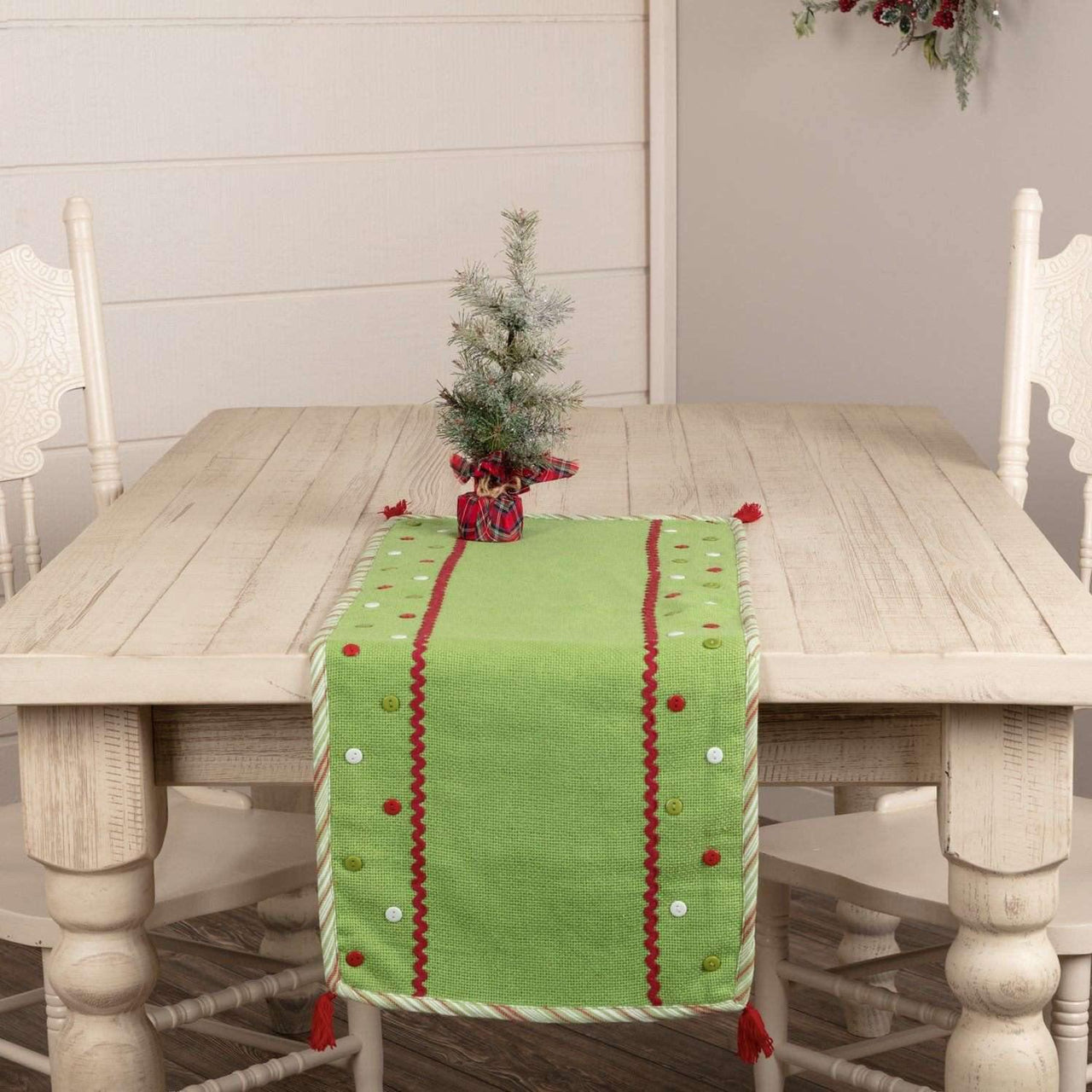 Whimsical Christmas Runner 13x36 VHC Brands - The Fox Decor