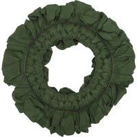 Green Burlap Wreath 20
