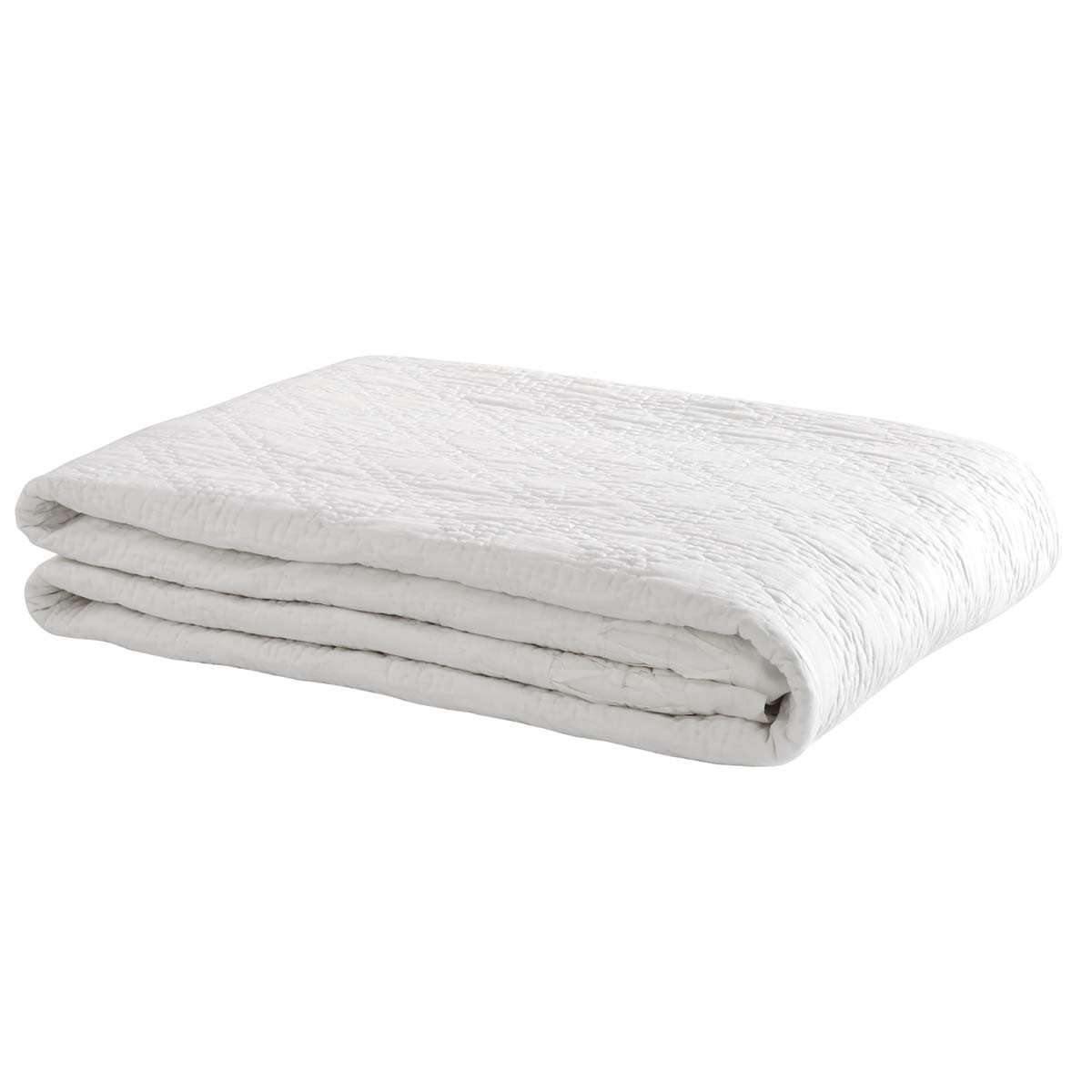 Adelia White Queen Quilt 90Wx90L VHC Brands - The Fox Decor