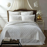 Adelia White Queen Quilt 90Wx90L VHC Brands - The Fox Decor