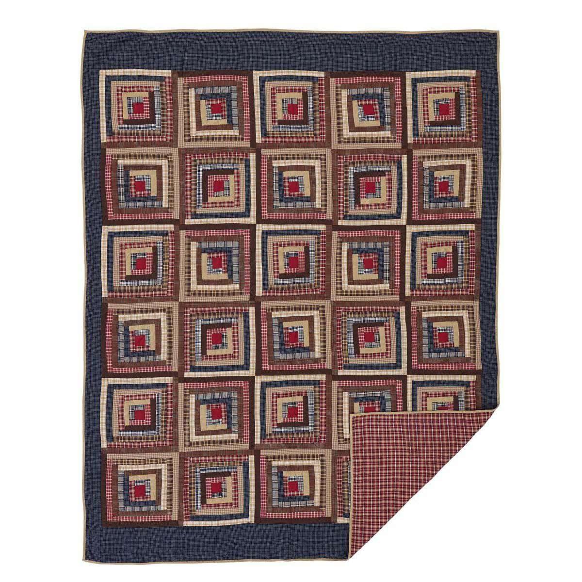 Braxton Twin Quilt 70Wx90L VHC Brands - The Fox Decor