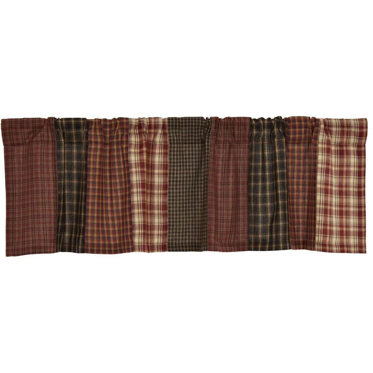 Beckham Patchwork Valance Curtain 16x60 VHC Brands - The Fox Decor