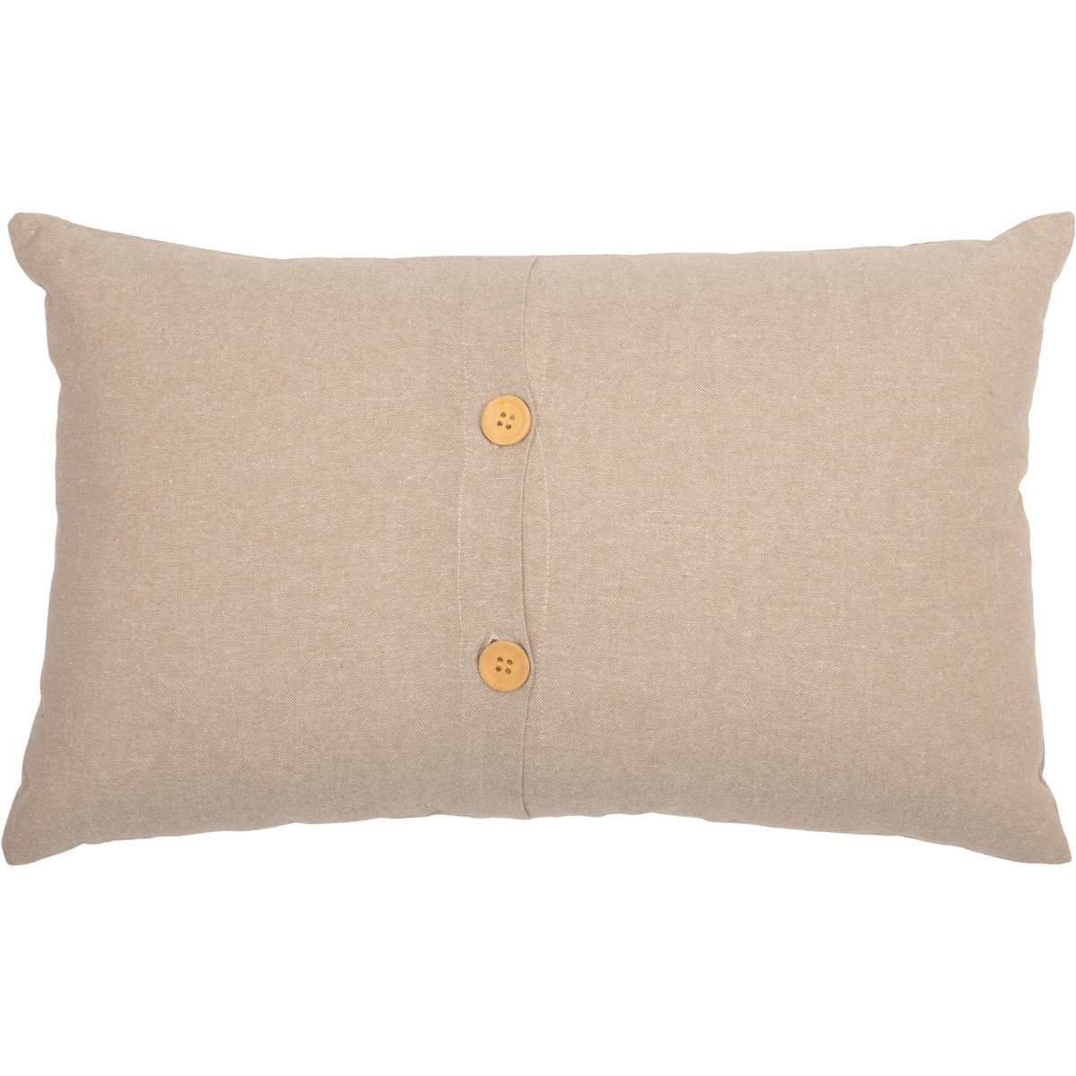 Sawyer Mill Red Hen and Chicks Pillow 14"x22" Country Red, Khaki VHC Brands - The Fox Decor