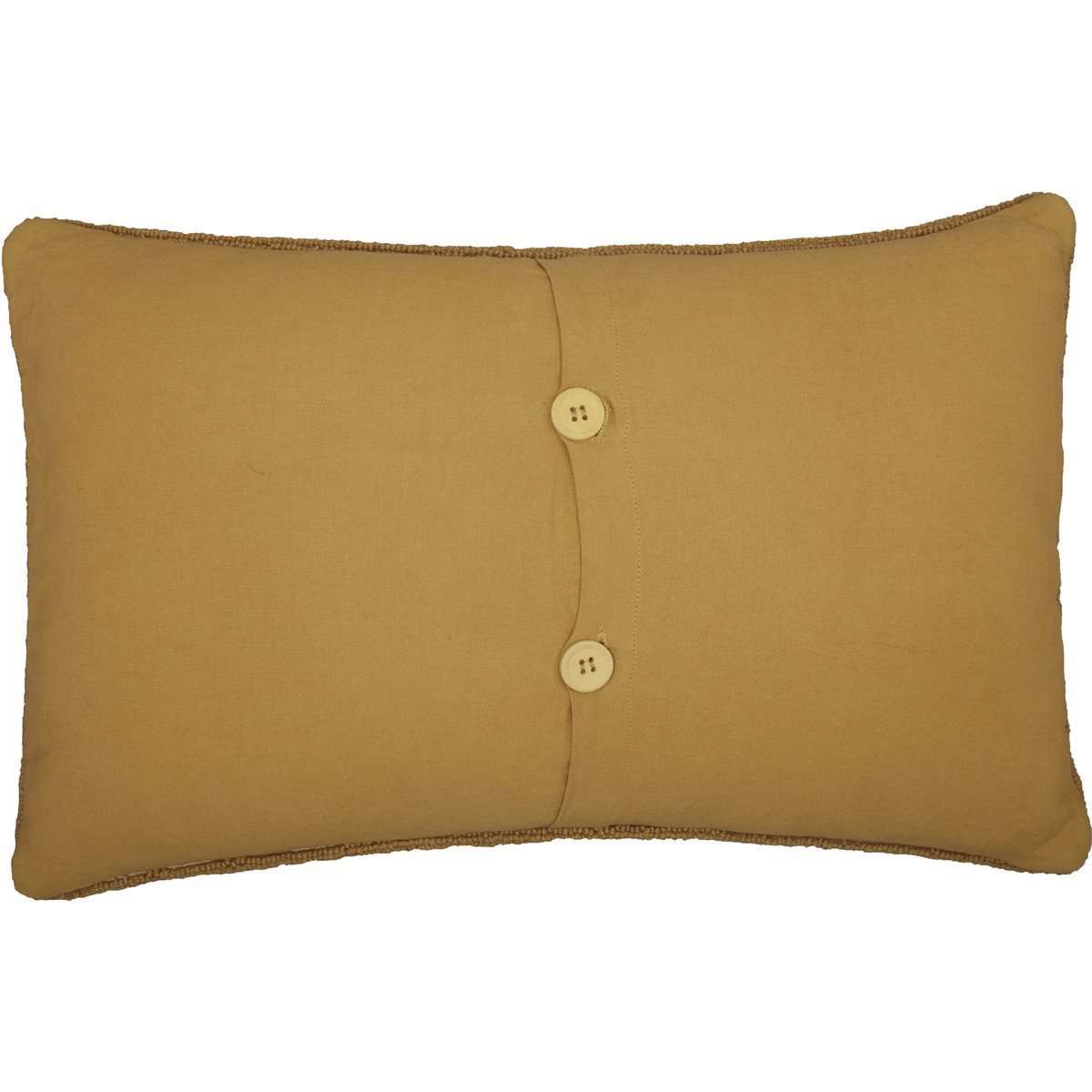 Heritage Farms Sheep and Star Hooked Pillow 14"x22" - VHC Brands - The Fox Decor