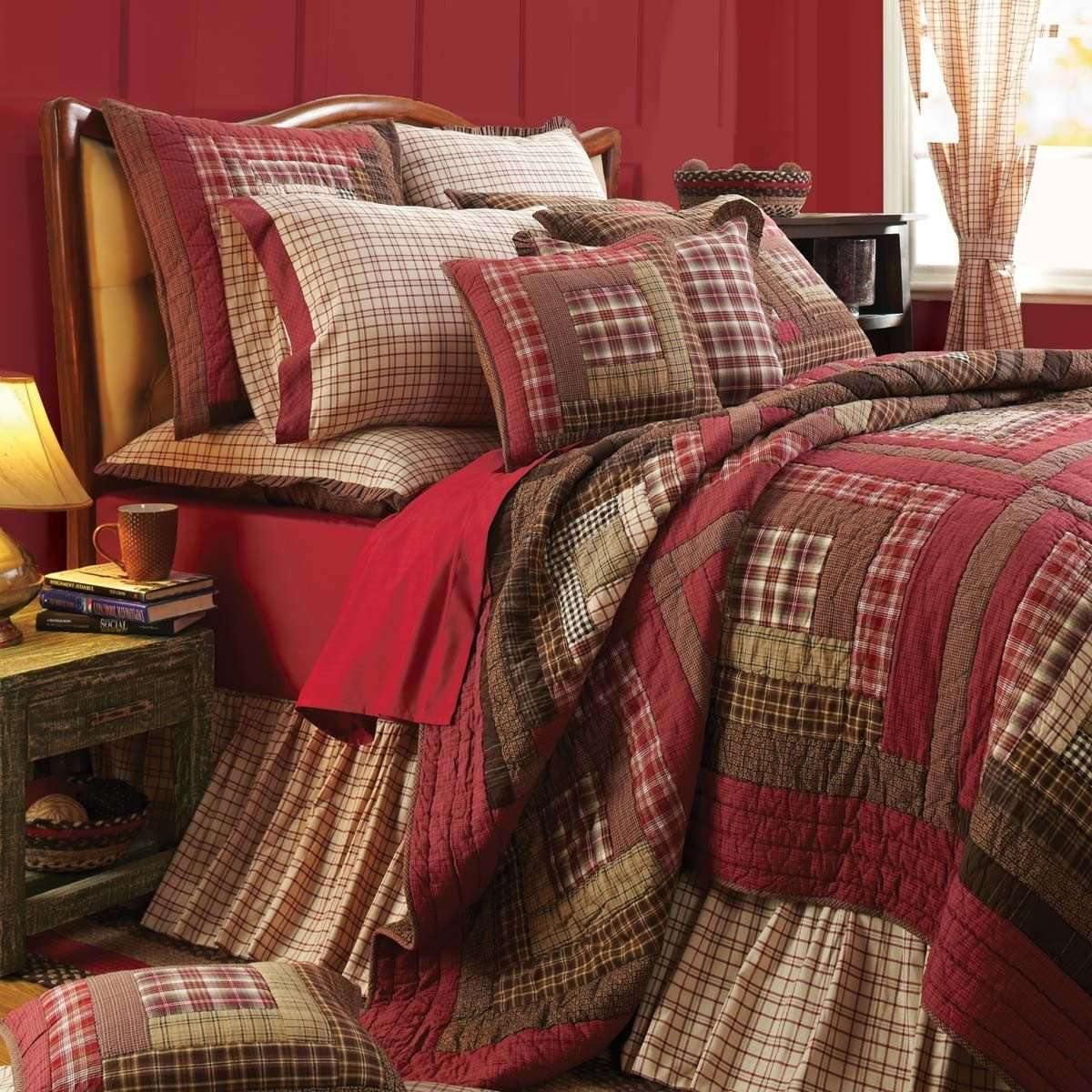 Tacoma Luxury King Quilt 120Wx105L VHC Brands - The Fox Decor