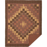 Prescott Twin Quilt 70Wx90L VHC Brands - The Fox Decor