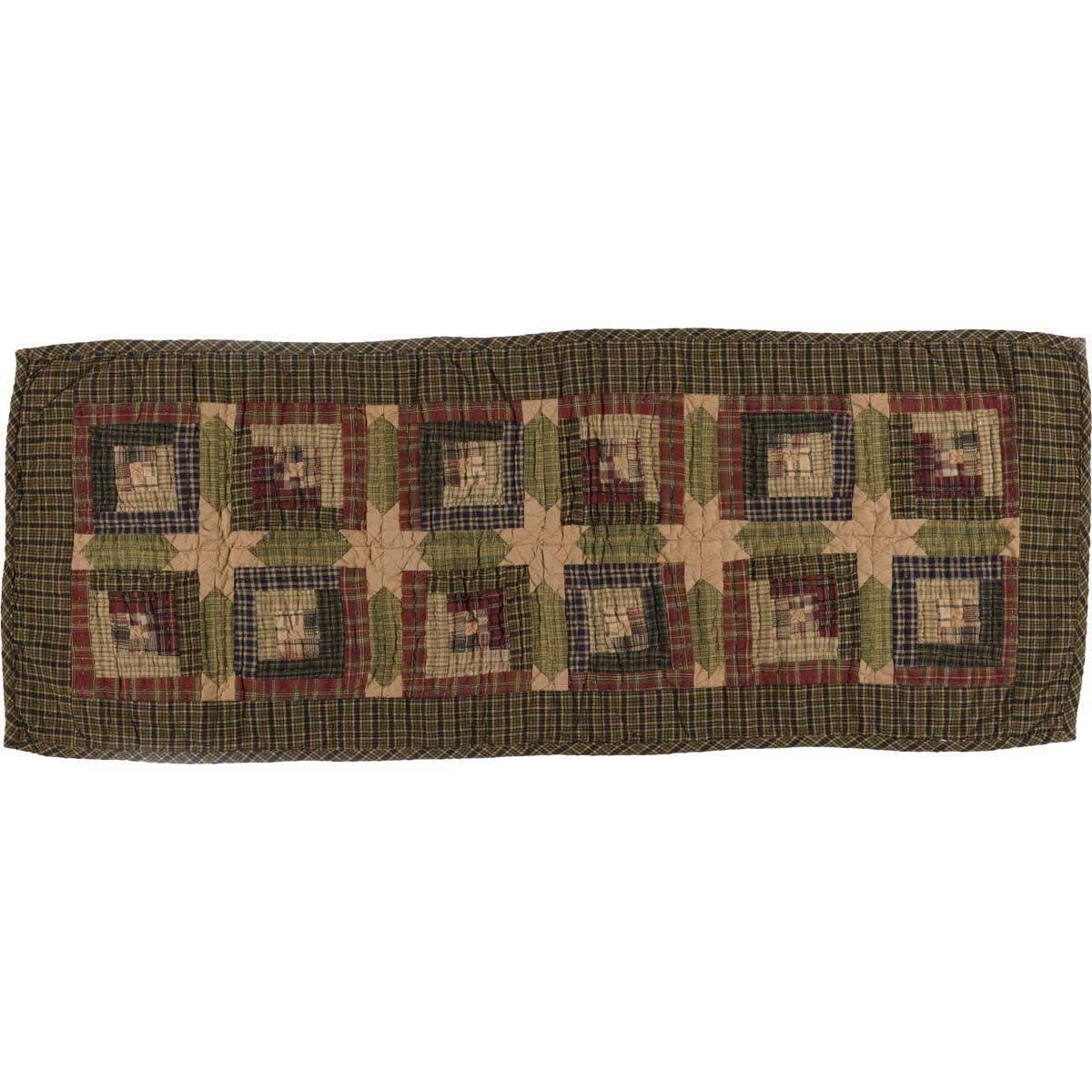 Tea Cabin Table Runner Quilted 13x36 VHC Brands - The Fox Decor