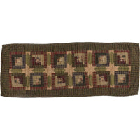 Tea Cabin Table Runner Quilted 13x36 VHC Brands - The Fox Decor