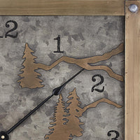 Forester's Wall Clock - Park Designs - The Fox Decor