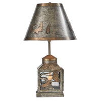 Forester'S Lantern Lamp With Shade - Park Designs - The Fox Decor