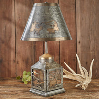 Forester'S Lantern Lamp With Shade - Park Designs - The Fox Decor