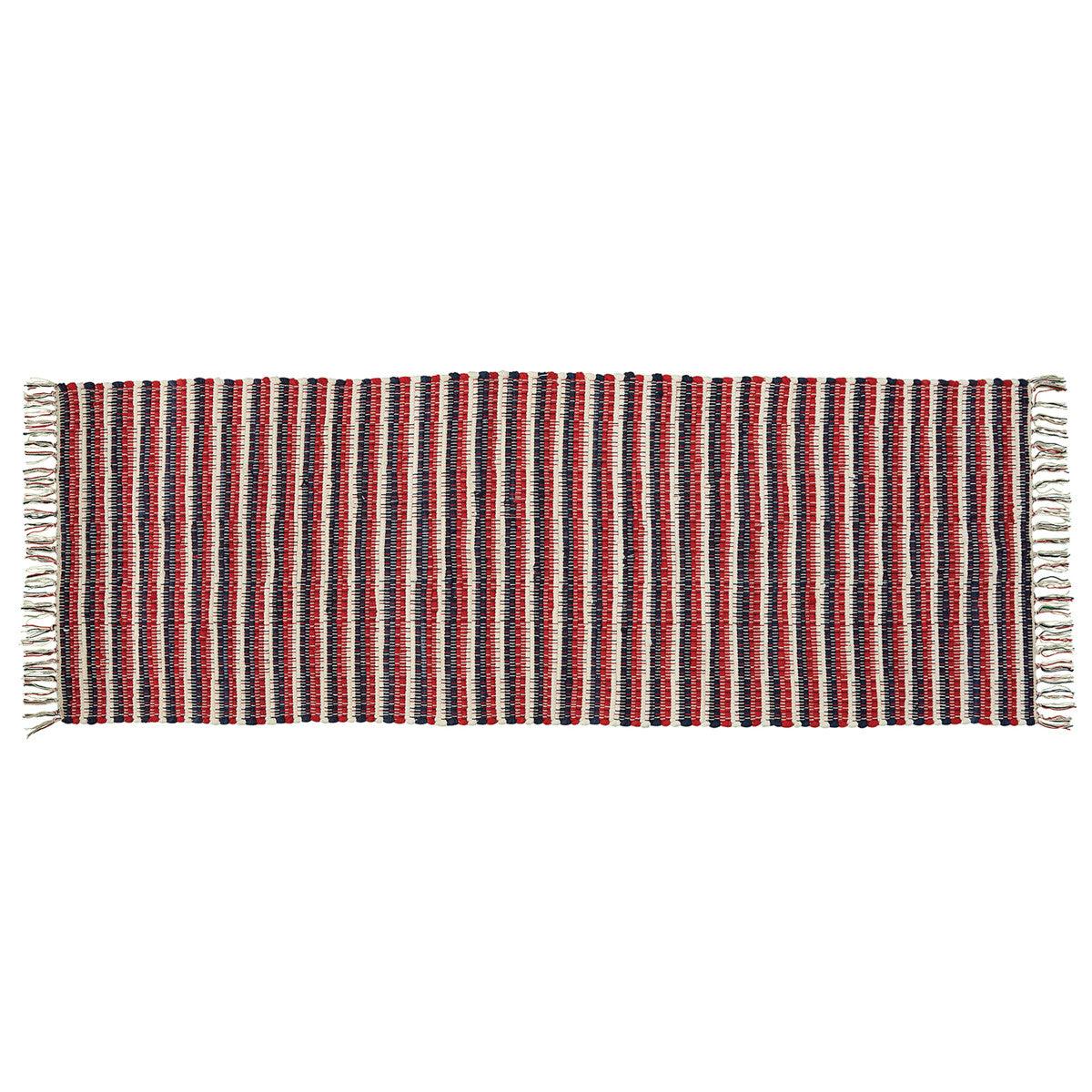 Stars & Stripes Rag Rugs - Park Designs - The Fox Decor