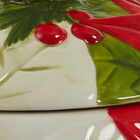 Poinsettia Pine Cookie Jar - Park Designs - The Fox Decor