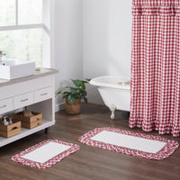 Annie Buffalo Red Check Bathmat 20