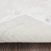 Burlap Antique White Bathmat 20