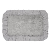 Burlap Dove Grey Bathmat 20