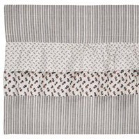 Florette Ruffled Tier Curtain Set of 2 L24xW36 VHC Brands - The Fox Decor