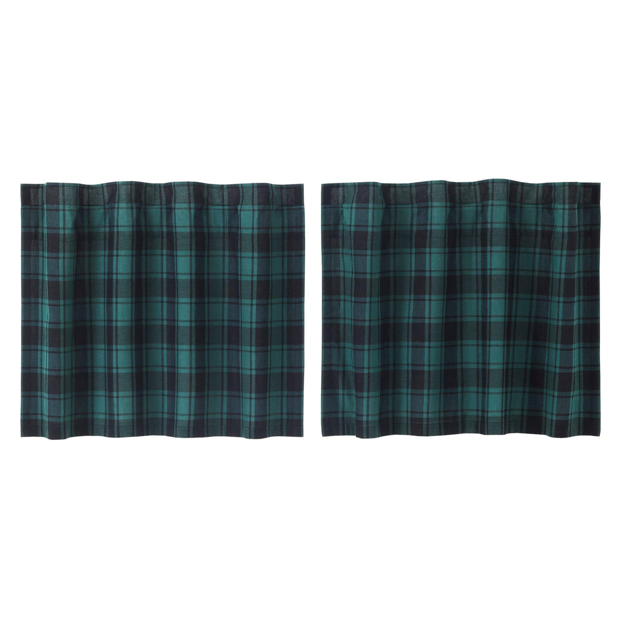 Pine Grove Tier Curtain Set of 2 L36xW36 VHC Brands - The Fox Decor