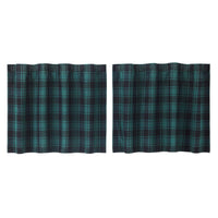 Pine Grove Tier Curtain Set of 2 L36xW36 VHC Brands - The Fox Decor
