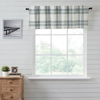 Pine Grove Plaid Valance Curtain 19x60 VHC Brands - The Fox Decor