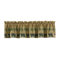 Bear Tracks Valance Park Designs - The Fox Decor