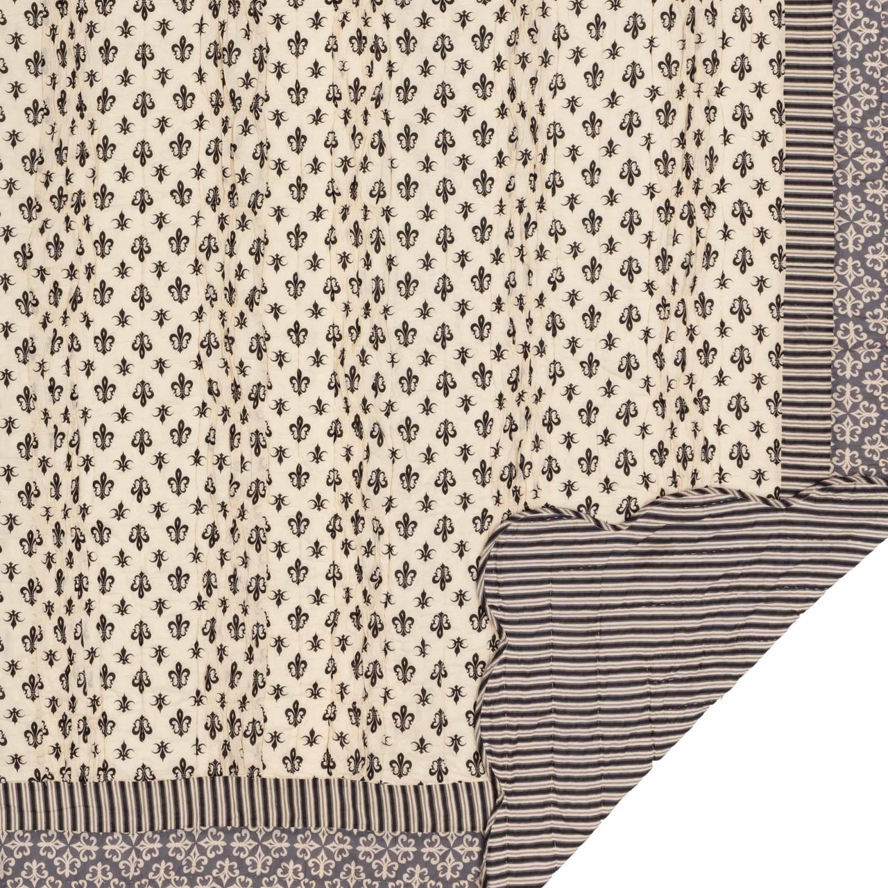 Elysee King Quilt 105Wx95L VHC Brands - The Fox Decor