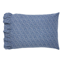 Celebration Ruffled Standard Pillow Case Set of 2 21x26+4 VHC Brands - The Fox Decor