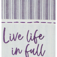 Live Life in Full Bloom Towel ET000043 - The Fox Decor