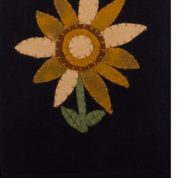 Sunflower Power Towel Black Set Of Two ETDG0037 - The Fox Decor