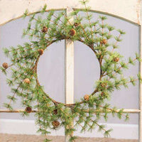 Tahoe Wreath with Pinecones, 22