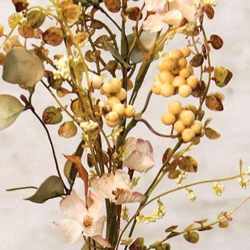 Mixed Cream Fall Floral Spray - The Fox Decor