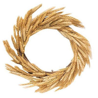 Natural Twig and Wheat Wreath, 20