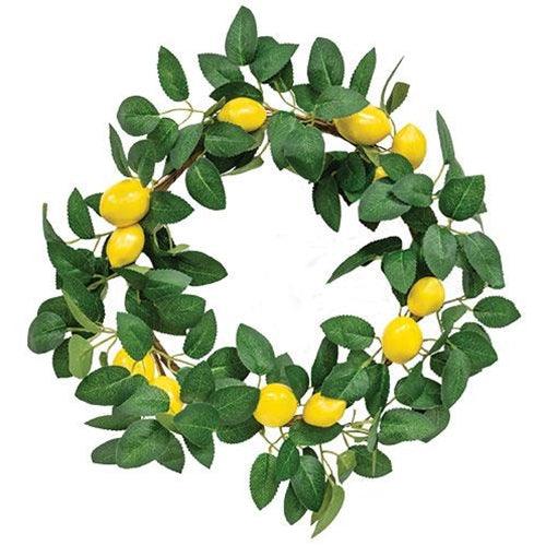 Fresh Picked Lemon Wreath - The Fox Decor